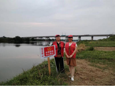 姜畲镇关工委：组织“五老”人员进行防溺水巡查