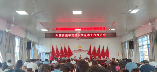 万楼街道召开平安建设大走访工作推进会