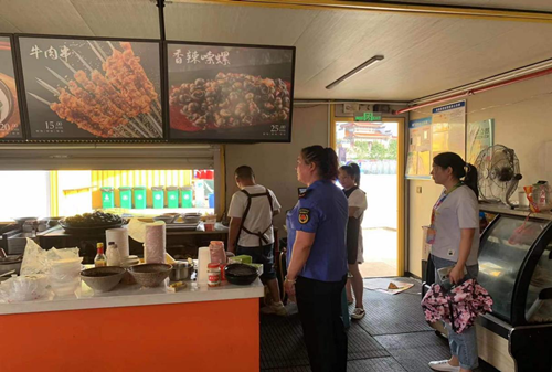 万楼街道：“利剑”行动为辖区环境除险保安