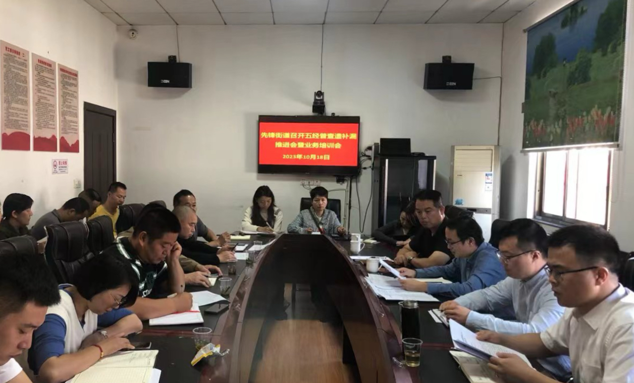 【优化营商环境】先锋街道：全面聚力“五经普” 打造营商环境新高地