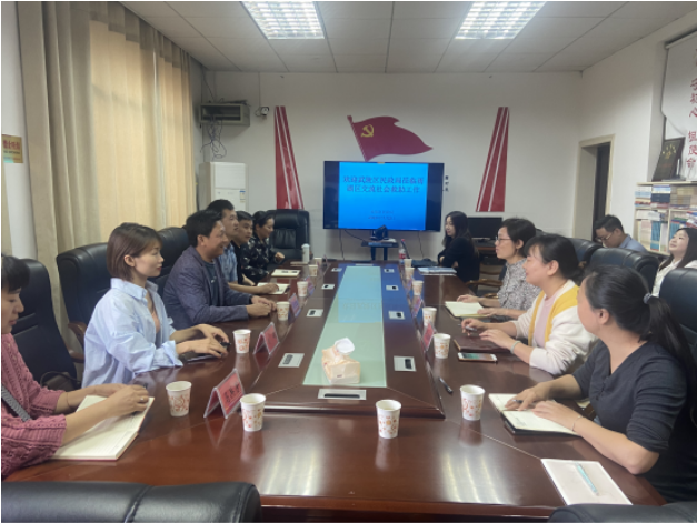 常德市武陵区民政局来雨湖区民政局学习交流社会救助无纸化办公工作