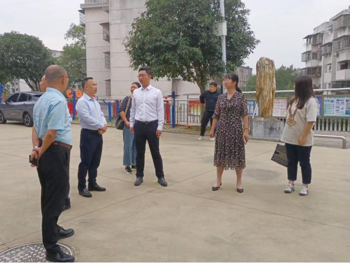 【六提工程】省民政厅一行来楠竹山镇调研基层治理工作