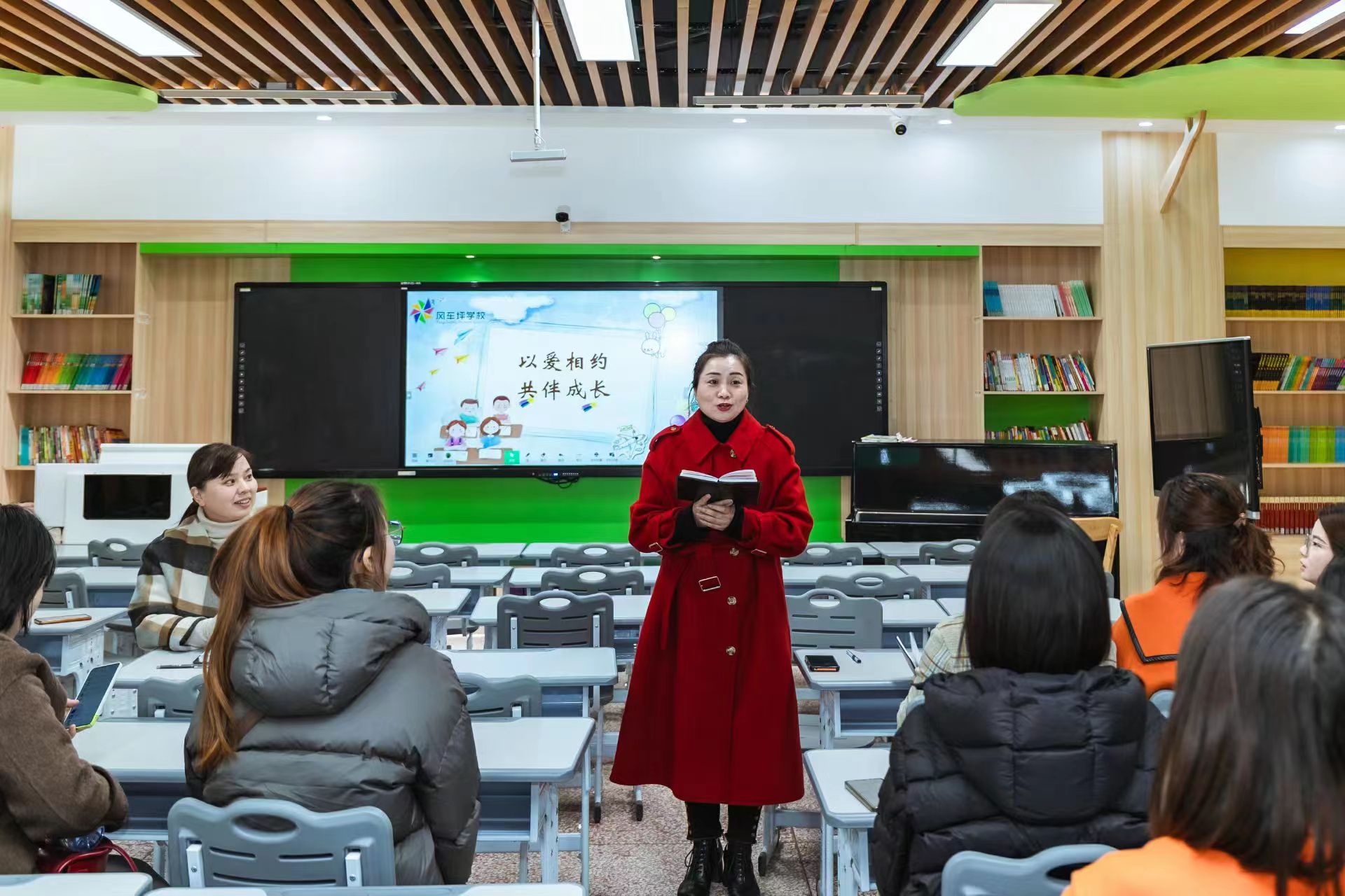 风车坪学校与湘潭市第一幼儿园开展幼小衔接活动