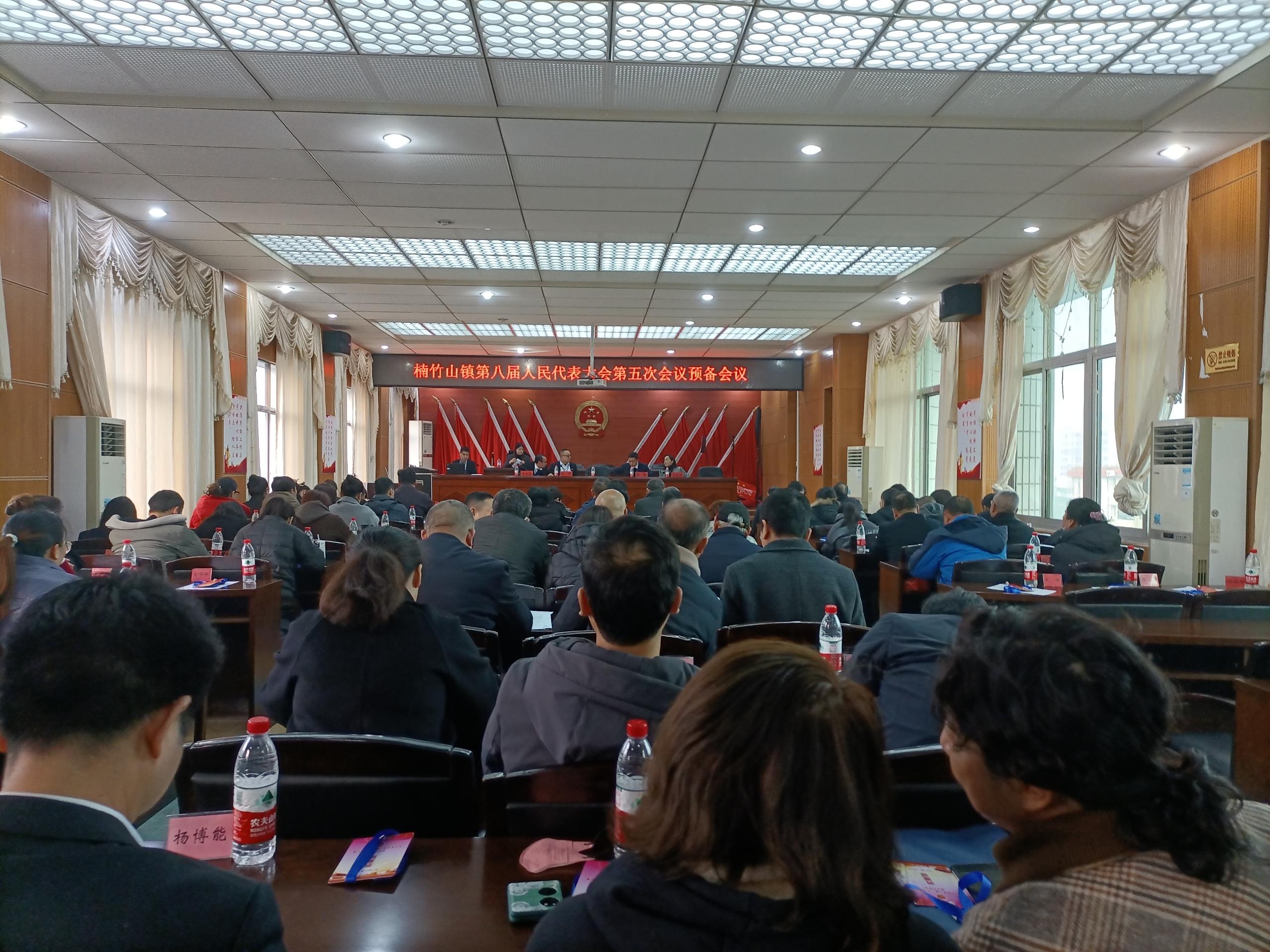 楠竹山镇召开第八届人民代表大会第五次会议