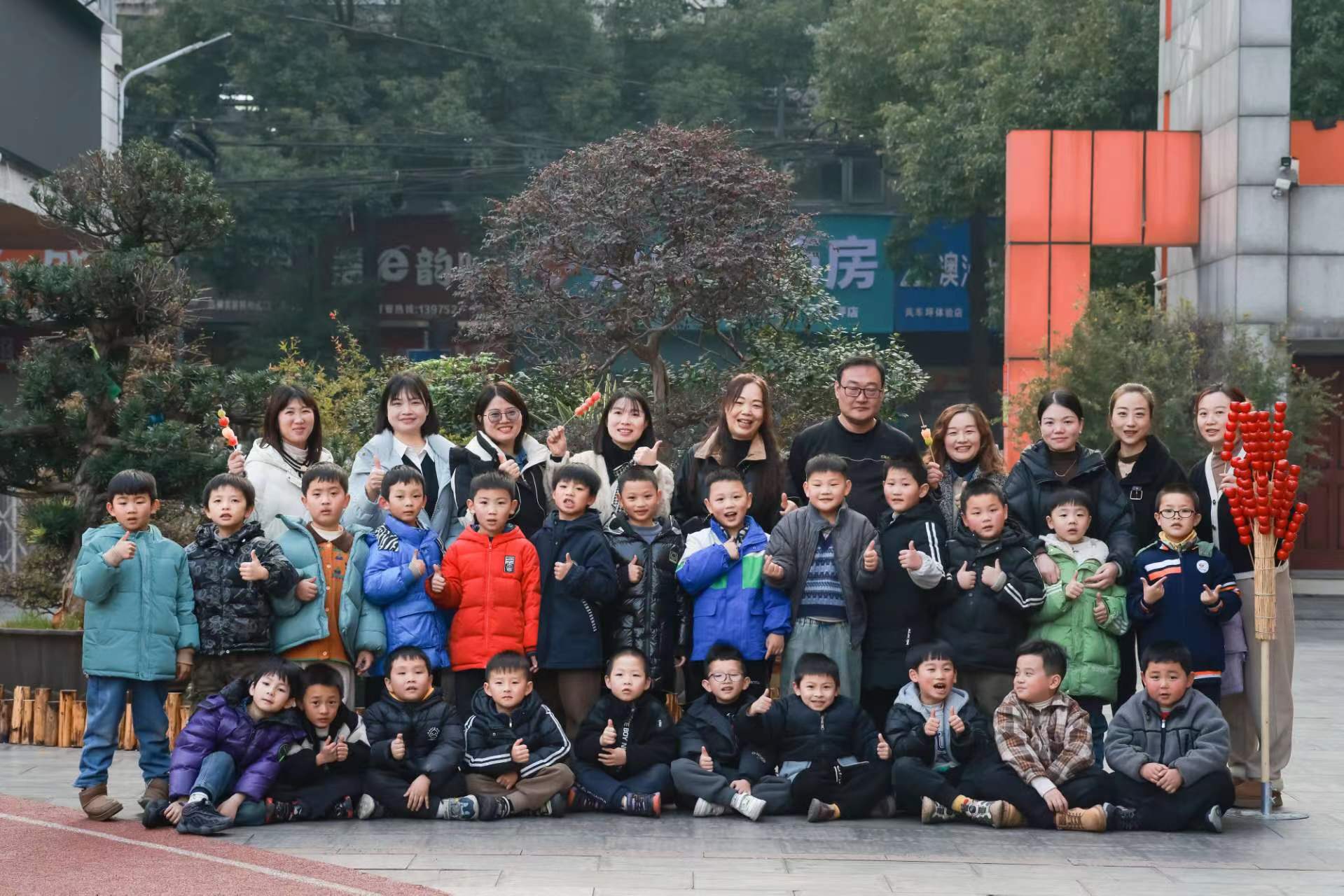 风车坪学校：品传统年韵  迎多彩新年