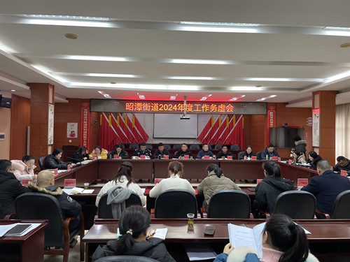 昭潭街道召开2024年度工作务虚会