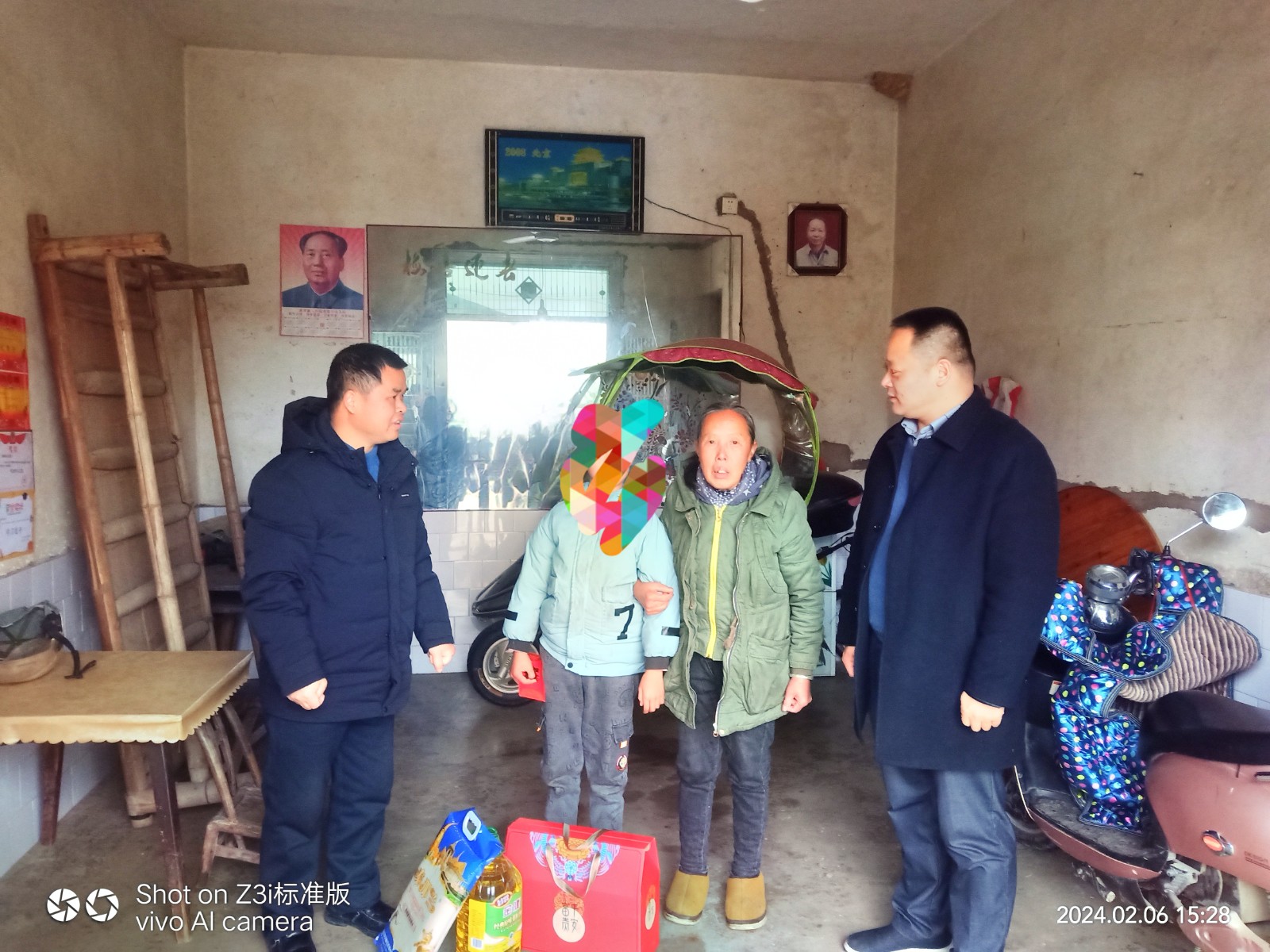 鹤岭镇人大：心贴心，走村入户慰问困难群众
