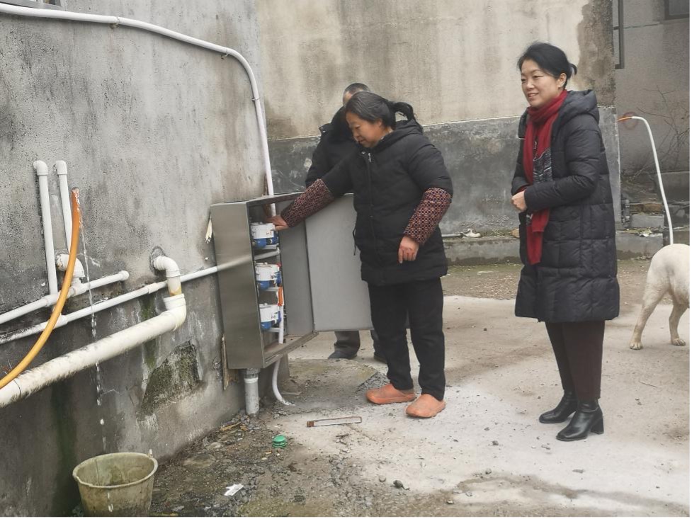 新春走基层丨春节前，万楼街道106户居民用上“幸福水”