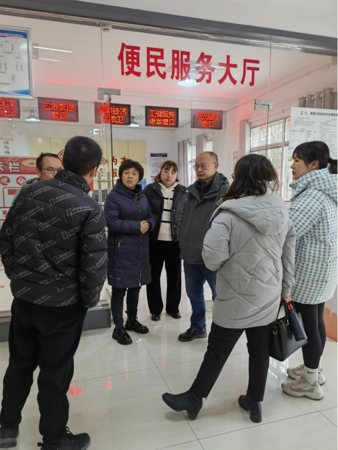 【心连心走基层、面对面解难题】区领导到楠竹山镇调研社区养老等民生工作