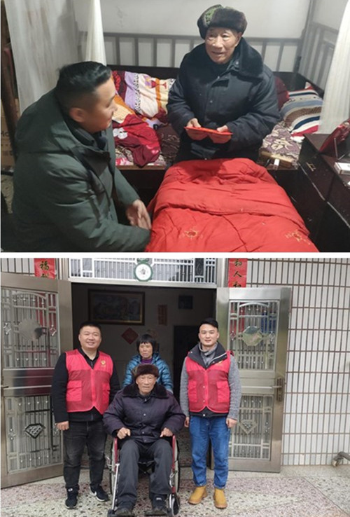 长城乡：爱心轮椅送上门 真情温暖老兵心