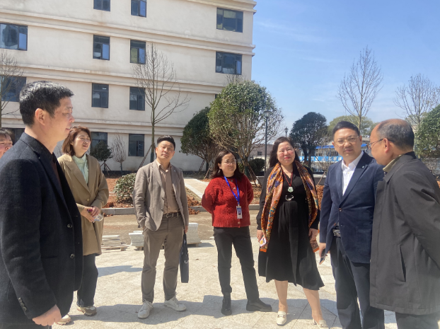 长沙市开福区民政局一行来雨湖区交流养老服务工作