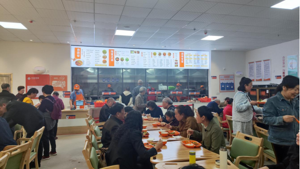 雨湖区又一家社区食堂开餐啦！