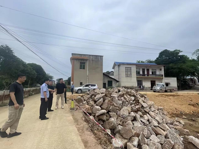 【六提工程】鹤岭镇：联合督导促提升，项目建设不停步