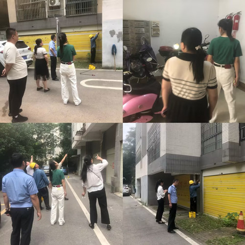 砂子岭社区：开展“飞线充电”整治，还小区无“线”安全