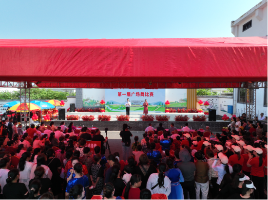 姜畲镇：广场舞大赛展现“扫黄打非”新气象