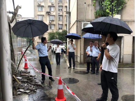 【防汛进行时】广场街道：“汛”速行动，筑牢防汛“安全堤”