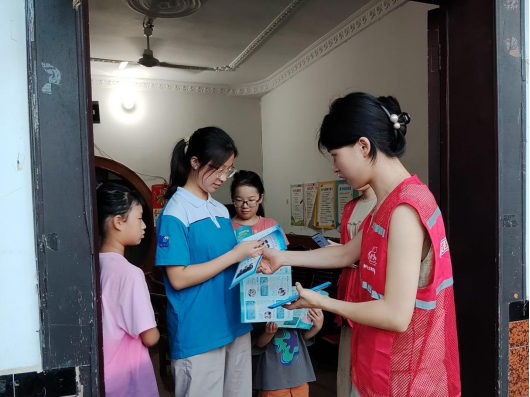 先锋街道：走村入户送知识，禁毒宣传进万家