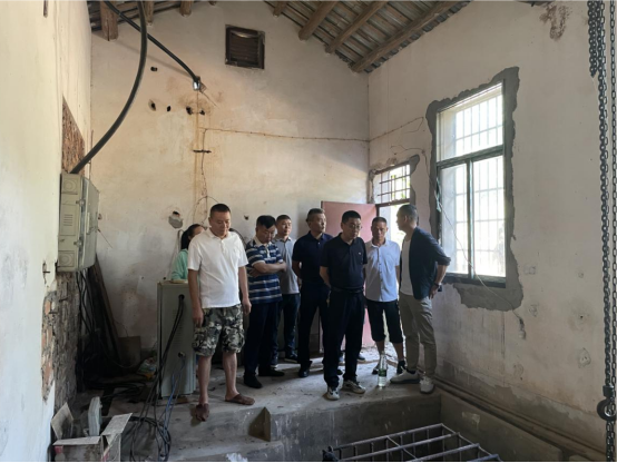 区领导深入姜畲镇调研，力推水利设施改造与防汛抗旱双效并举