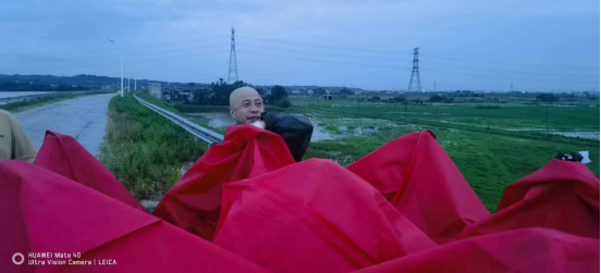 姜畲镇：应急干部逆水而上，防汛抢险共克时坚