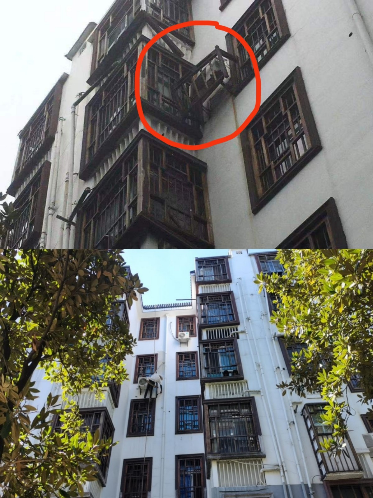 【我为群众办实事】风车坪社区：消除高空隐患，守护居民“头顶上的安全”
