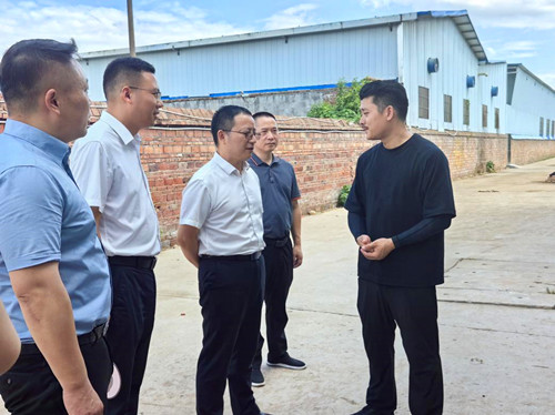 柳军辉走访调研昭潭街道招商引资和闲置资产盘活工作