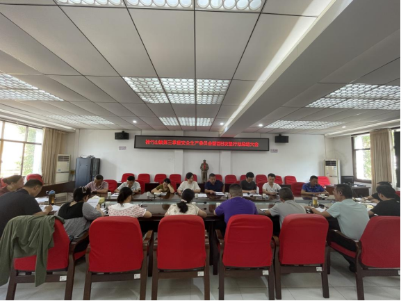 楠竹山镇：全力打好安全生产百日攻坚 “主动仗”