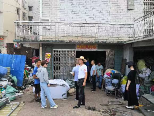 【八大行动】红旗村：开展废品回收站点专项整治行动