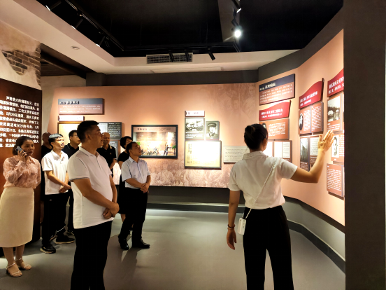 省文旅厅一行实地调研姜畲镇联映村红色美丽乡村建设及文旅融合发展情况