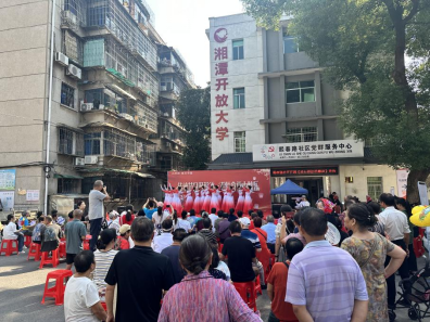 中秋开学季，熙春路社区志愿服务活动嗨翻天