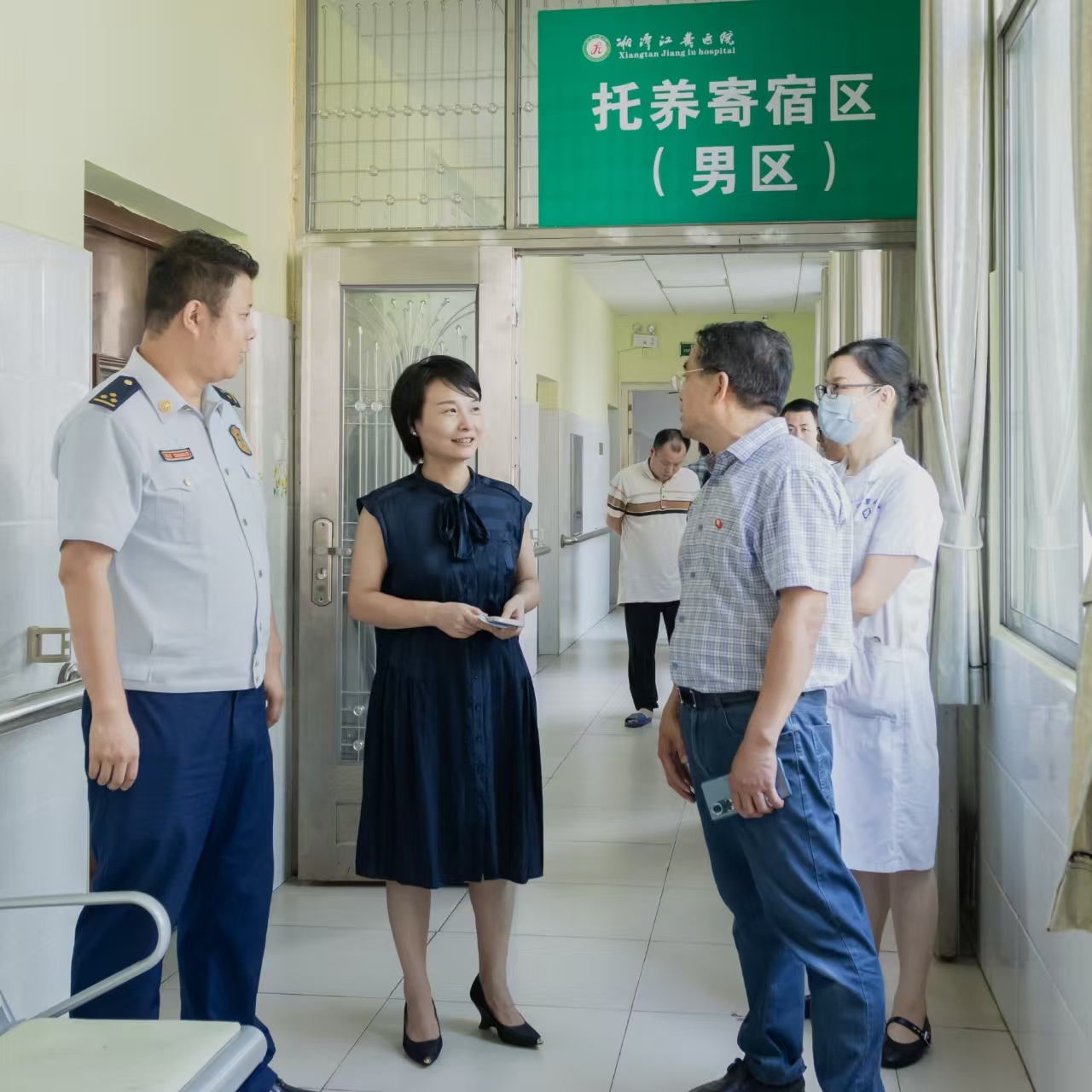 区领导赴江麓医院督查安全生产和消防安全工作