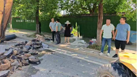 九华街道：排水管网改造 提升排涝能力
