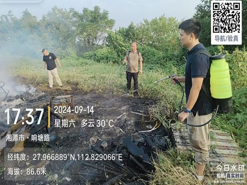 鹤岭镇：积极应对火情 筑牢安全防线