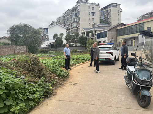 昭潭街道大力开展秸秆禁烧专项巡查行动