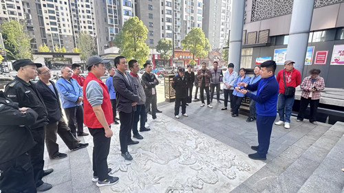 白石社区：消防安全演练 筑牢平安防线
