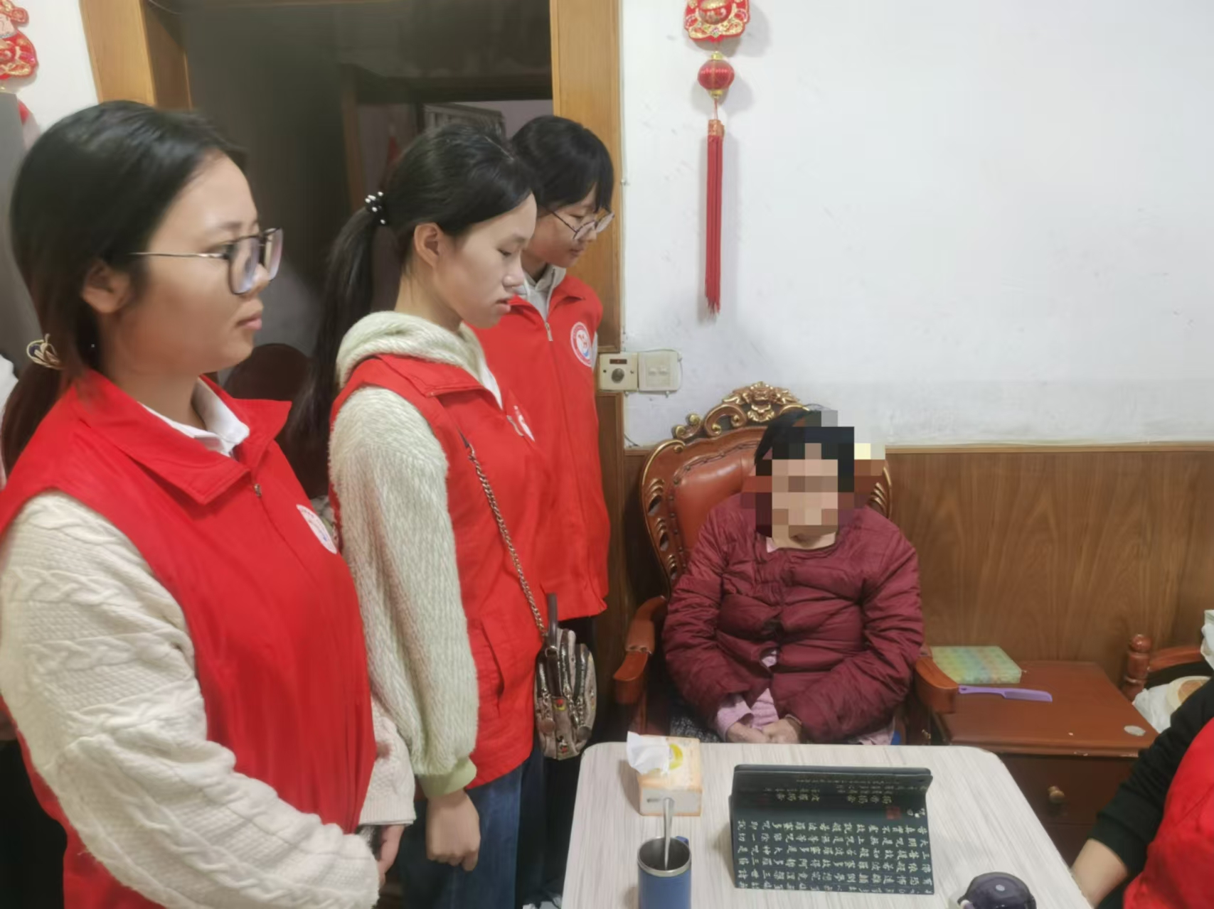 雨湖区志愿者协会：社区助残健康行，叩门问需暖人心
