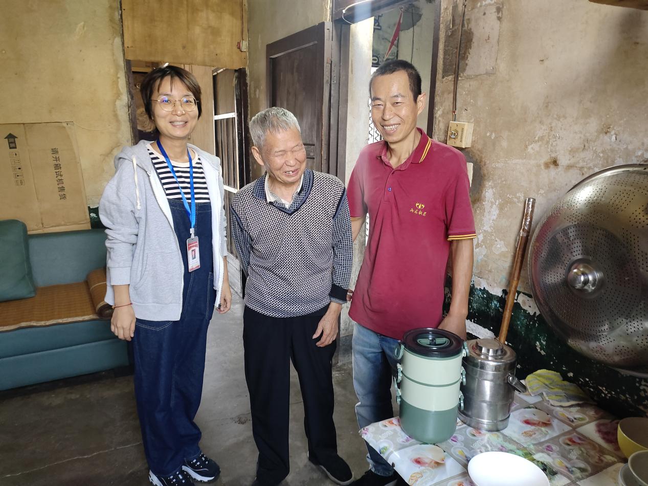 【我为群众办实事】泗洲庵社区：爱心助餐 让残疾人实现用餐无障碍