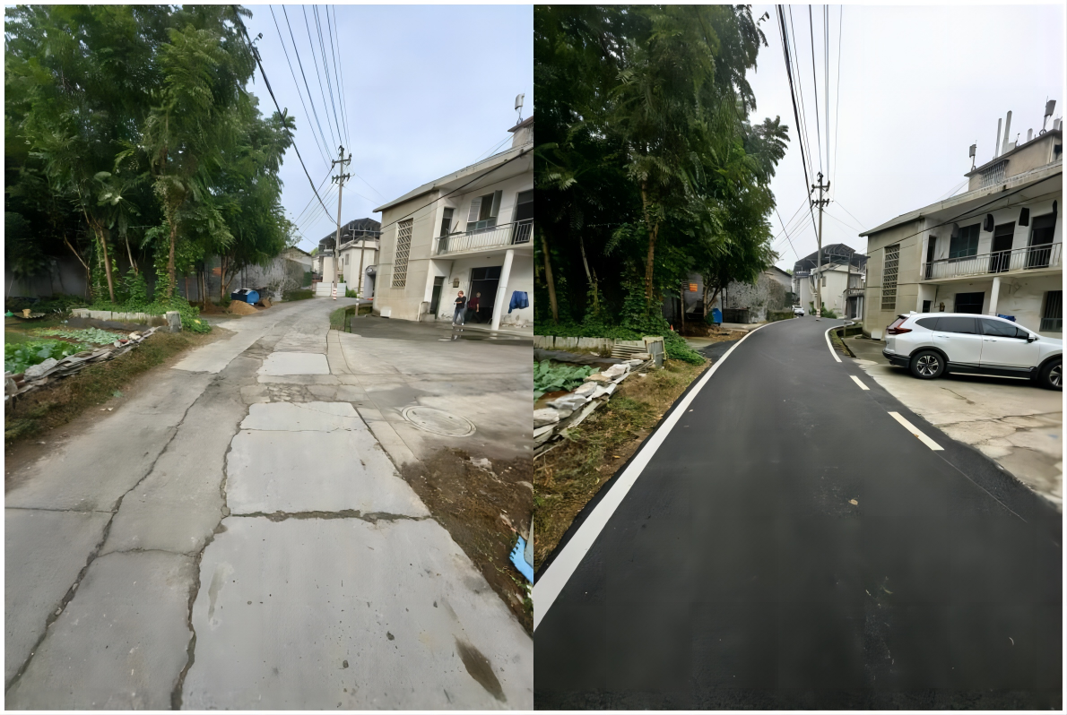 【我为群众办实事】区住建局：修缮江麓北路、西塘冲巷破损道路