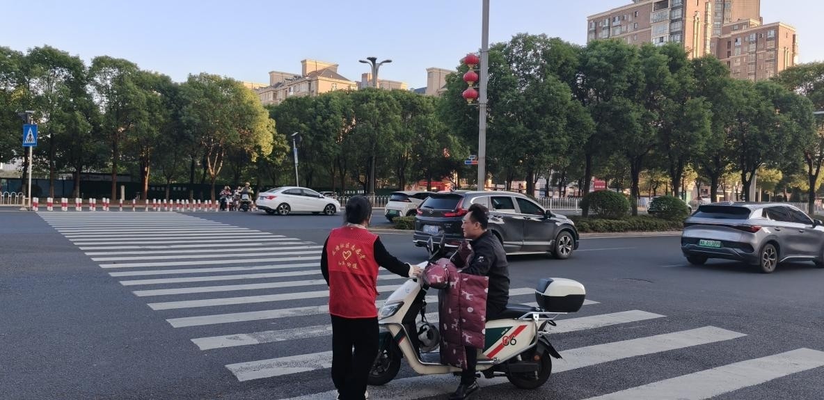 乐塘社区：文明交通 你我同行
