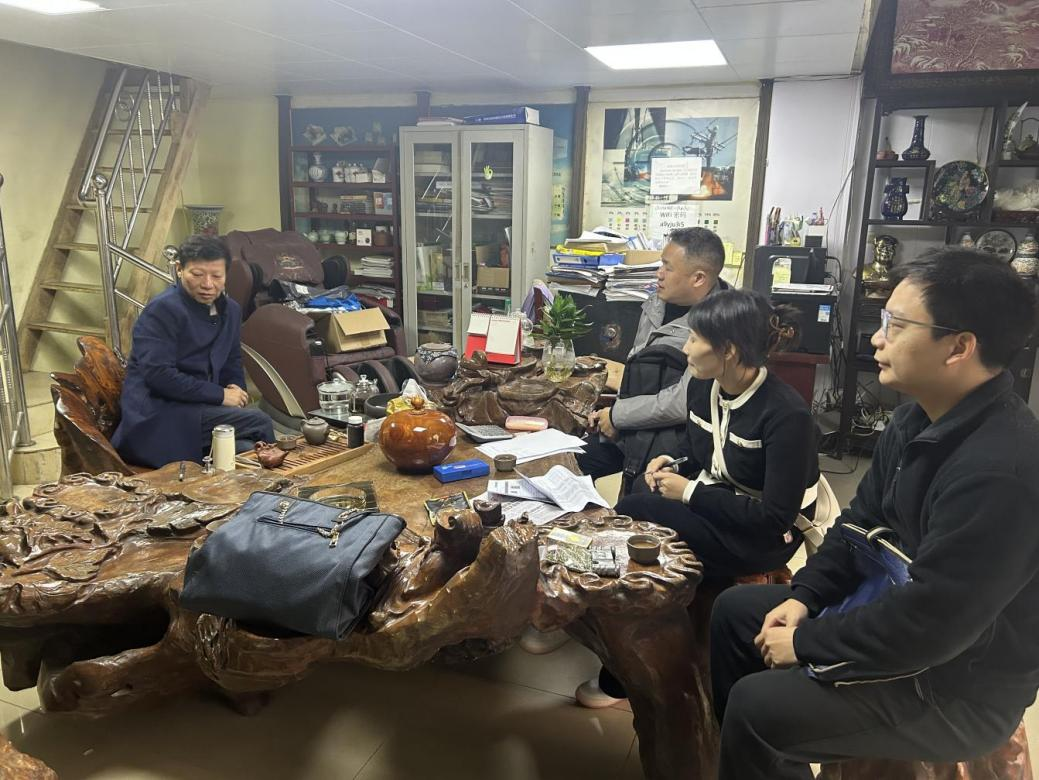 【“两重”“两新”送解优】区科工信局联合雨湖区中小企业公共服务平台开展企业走访