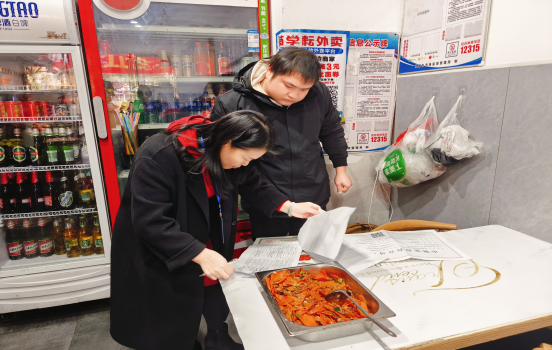 乐塘社区：开展“ 食”刻守护、共享食安食品安全宣传