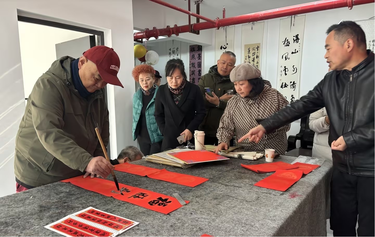 雨湖书协民乐社区活动中心开展“对联诗词讲座”活动