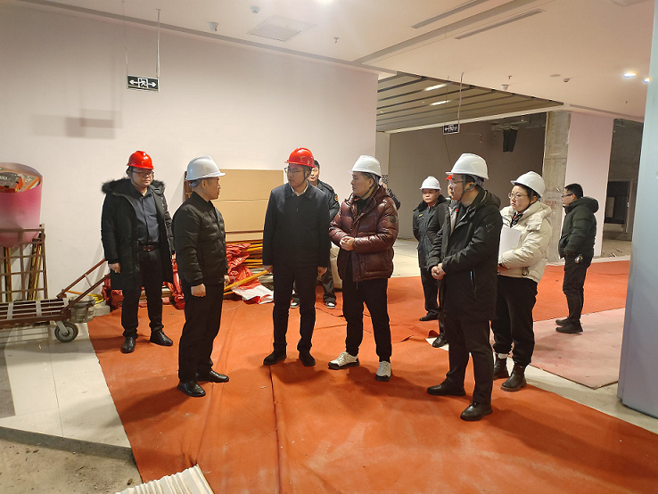 区领导带队检查辖区节前安全生产和市场保供工作