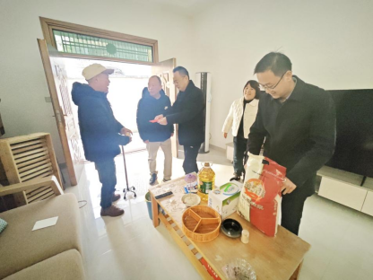 先锋街道：寒冬送暖纾民困，真情慰问暖人心
