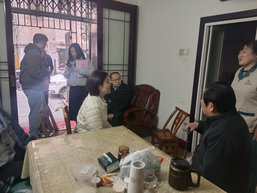 鲁班殿社区：新春送暖，情满社区