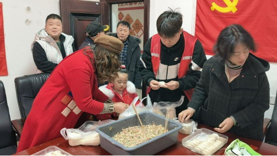 罗金塘风情正盛，暖心小年饺聚情浓