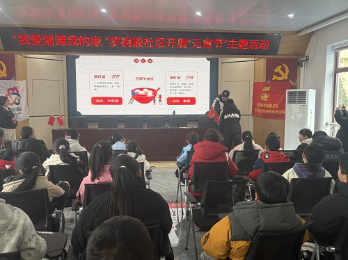 【我爱湘潭我的家】罗祖殿社区开展“祥蛇闹元宵 花灯映童心”元宵节主题活动