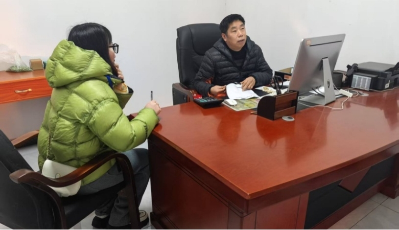 桃李社区积极开展企业大走访活动