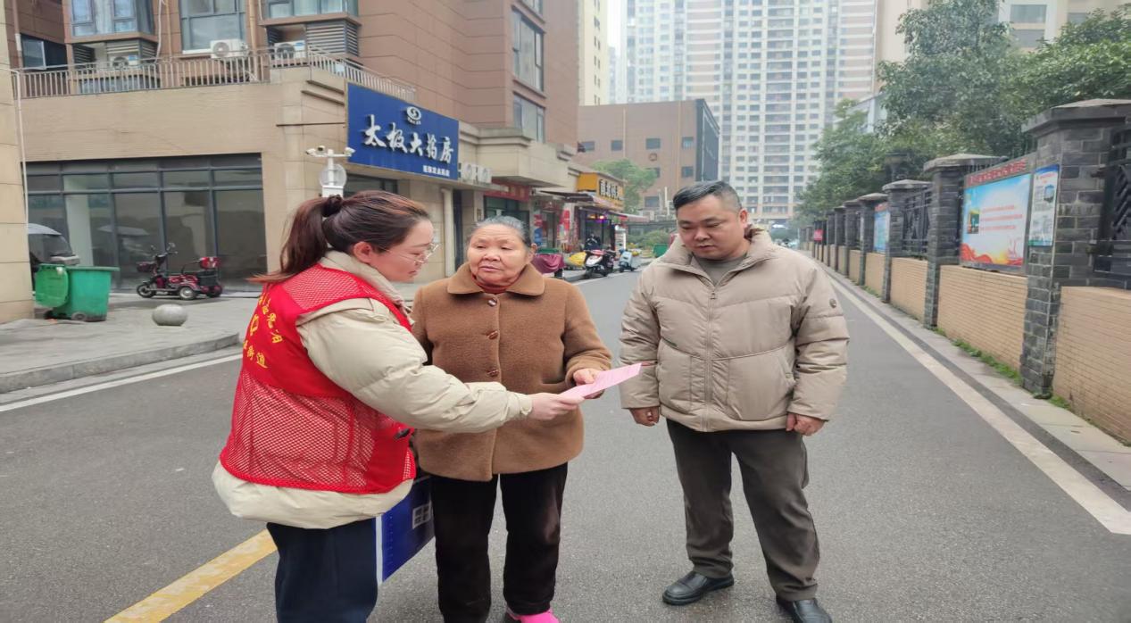 乐塘社区：开展平安守护，安全出行道路安全知识的宣传