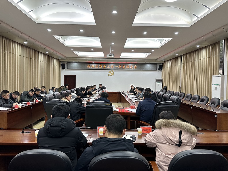 凝心聚力 逐新奋进 雨湖区商务工作一季度调度会召开