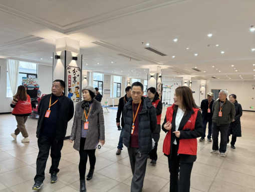 雨湖区组织老干部调研养老服务机构
